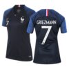 3794 MAILLOT FEMME FRANCE GRIEZMANN DOMICILE 2 ETOILES 2018 2019