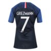 3795 MAILLOT FEMME FRANCE GRIEZMANN DOMICILE 2 ETOILES 2018 2019