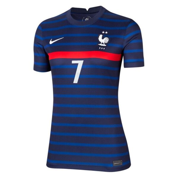 MAILLOT FRANCE DOMICILE FEMME GRIEZMANN 2020-2021