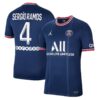 7788 MAILLOT PSG DOMICILE SERGIO RAMOS 2021 2022