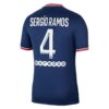 7789 MAILLOT PSG DOMICILE SERGIO RAMOS 2021 2022