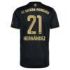 7978 MAILLOT BAYERN MUNICH EXTERIEUR HERNANDEZ 2021 2022