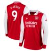 8360 MAILLOT ARSENAL DOMICILE MANCHES LONGUES GABRIEL JESUS 2022 2023