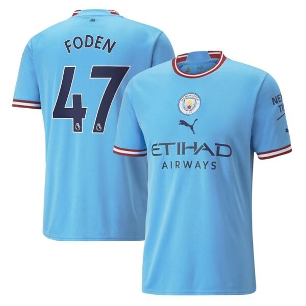 MAILLOT MANCHESTER CITY DOMICILE FODEN 2022-2023