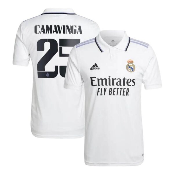 MAILLOT REAL MADRID DOMICILE CAMAVINGA 2022-2023