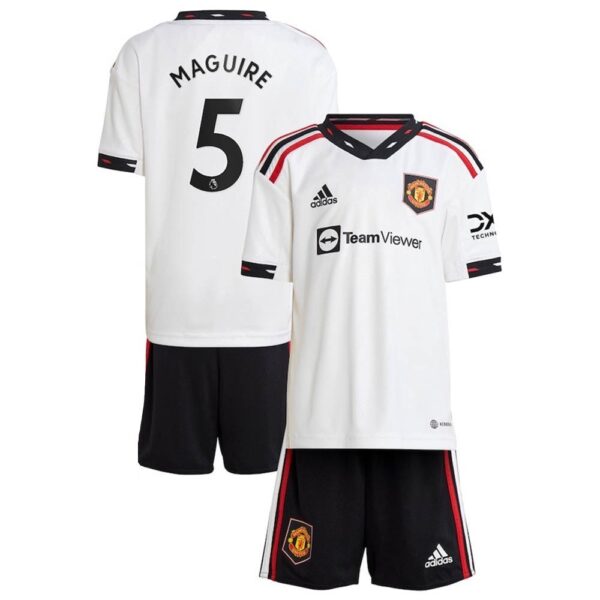 PACK JUNIOR MANCHESTER UNITED EXTERIEUR MAGUIRE 2022-2023