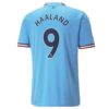 9937 PACK MANCHESTER CITY DOMICILE HAALAND. ENSEMBLE ADULTE MAILLOT ET SHORT 2022 2023