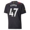 9972 PACK MANCHESTER CITY EXTERIEUR FODEN. ENSEMBLE ADULTE MAILLOT ET SHORT 2022 2023