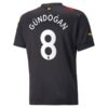 9982 PACK MANCHESTER CITY EXTERIEUR GUNDOGAN. ENSEMBLE ADULTE MAILLOT ET SHORT 2022 2023