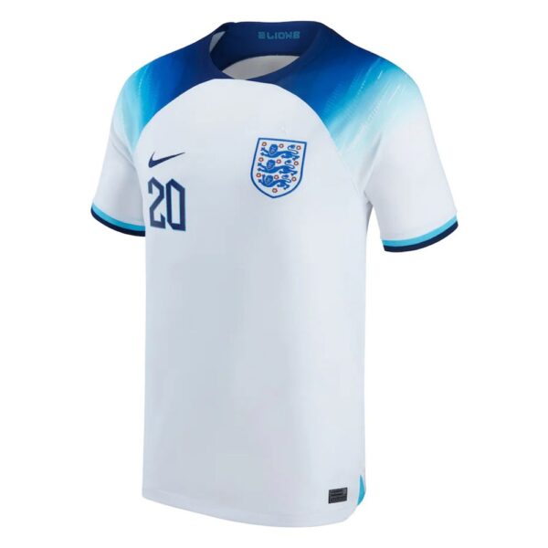 MAILLOT ANGLETERRE DOMICILE FODEN 2022-2023