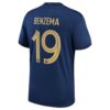 10979 MAILLOT FRANCE DOMICILE BENZEMA 2022 2023