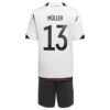 11114 PACK JUNIOR ALLEMAGNE DOMICILE MULLER. ENSEMBLE MAILLOT ET SHORT 2022 2023