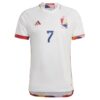 11154 PACK BELGIQUE DE BRUYNE EXTERIEUR. ENSEMBLE ADULTE MAILLOT ET SHORT 2022 2023