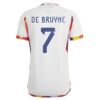 11155 PACK BELGIQUE DE BRUYNE EXTERIEUR. ENSEMBLE ADULTE MAILLOT ET SHORT 2022 2023