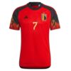 11160 PACK BELGIQUE DE BRUYNE DOMICILE. ENSEMBLE ADULTE MAILLOT ET SHORT 2022 2023