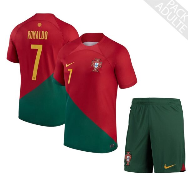 PACK PORTUGAL DOMICILE RONALDO ADULTE 2022-2023