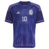 11245 PACK JUNIOR ARGENTINE EXTERIEUR MESSI. ENSEMBLE MAILLOT ET SHORT 2022 2023