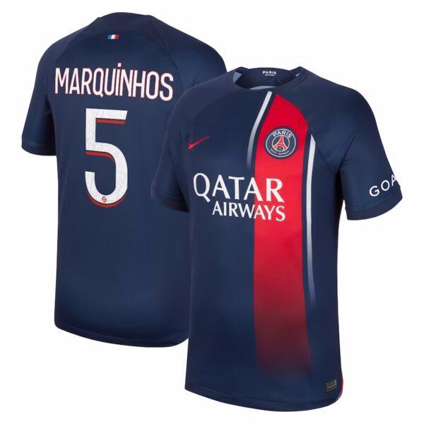 MAILLOT PSG DOMICILE MARQUINHOS 2023-2024