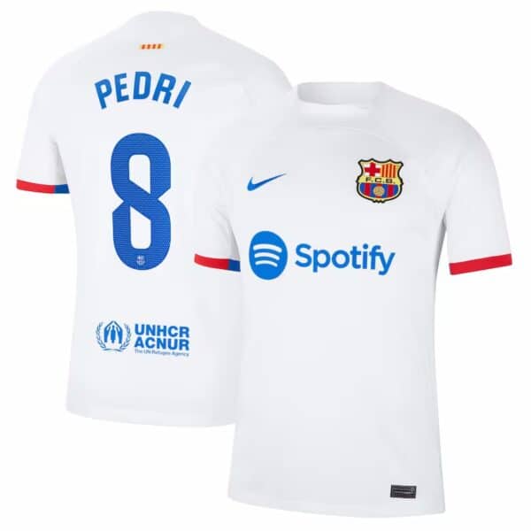 MAILLOT FC BARCELONE EXTERIEUR PEDRI 2023-2024