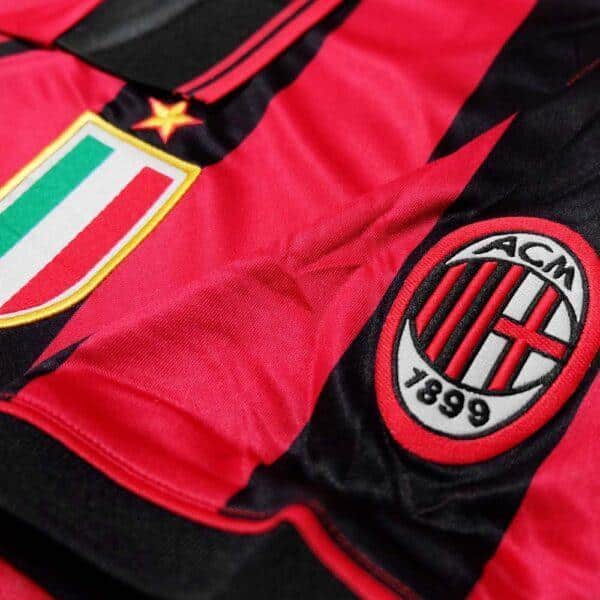 MAILLOT RETRO MILAN AC DOMICILE 1996-1997