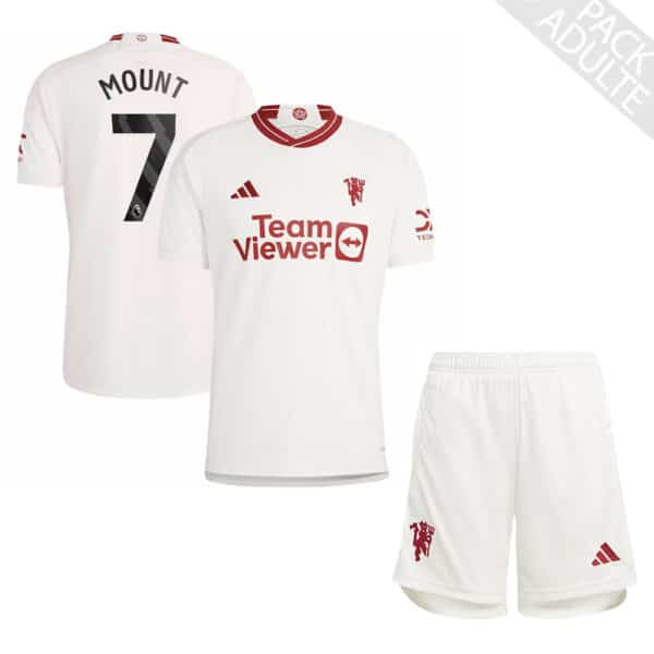 PACK MANCHESTER UNITED THIRD MOUNT ADULTE 2023-2024