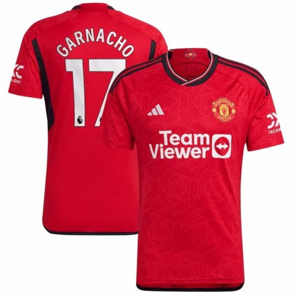 MAILLOT MANCHESTER UNITED DOMICILE GARNACHO 2023-2024