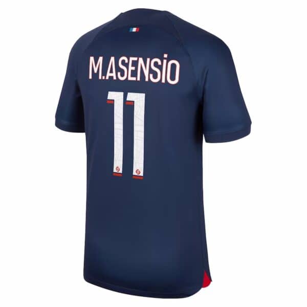 PACK PSG DOMICILE MARCO ASENSIO ADULTE 2023-2024