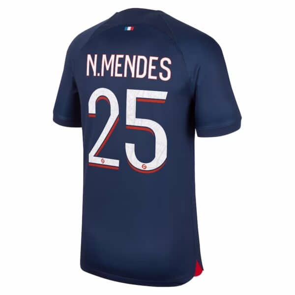 PACK PSG DOMICILE NUNO MENDES ADULTE 2023-2024