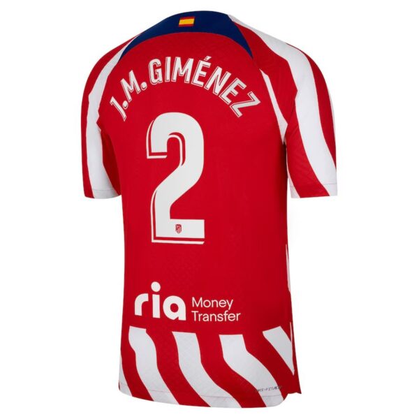 MAILLOT ATLETICO MADRID DOMICILE GIMENEZ VERSION VAPOR MATCH 2023-2024