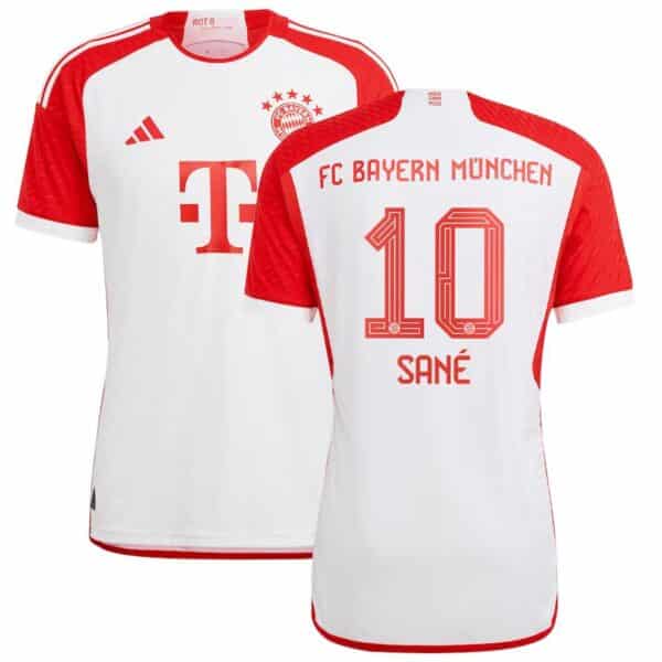 MAILLOT BAYERN MUNICH DOMICILE SANE VERSION AUTHENTIC 2023-2024