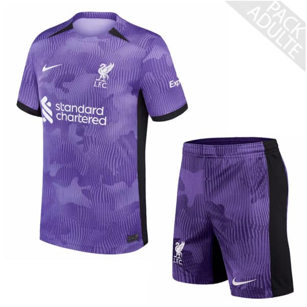 PACK LIVERPOOL THIRD ADULTE 2023-2024