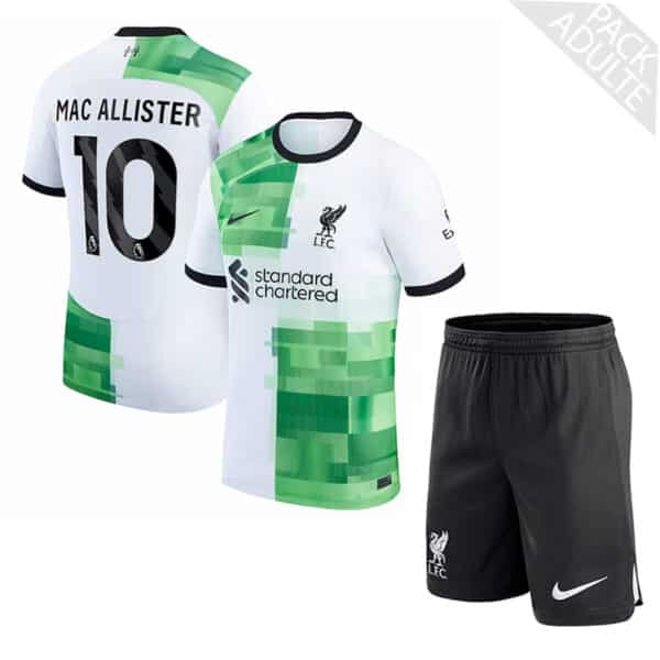 PACK LIVERPOOL EXTERIEUR MAC ALLISTER ADULTE 2023-2024