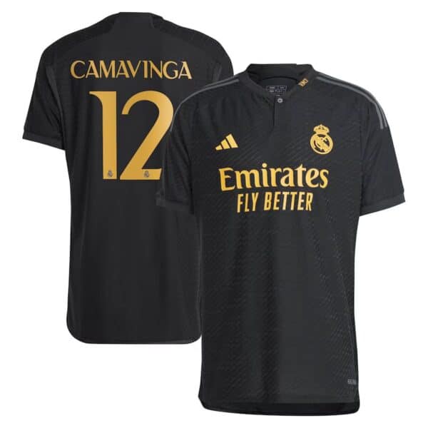 MAILLOT REAL MADRID THIRD ARDA GULER VERSION AUTHENTIC 2023-2024