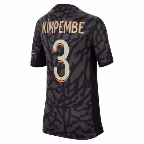 PACK JUNIOR PSG KIMPEMBE THIRD 2023-2024