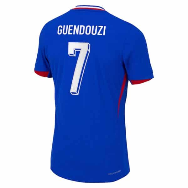 MAILLOT FRANCE DOMICILE GUENDOUZI DRI-FIT ADV VAPOR MATCH SAISON 2024-2025