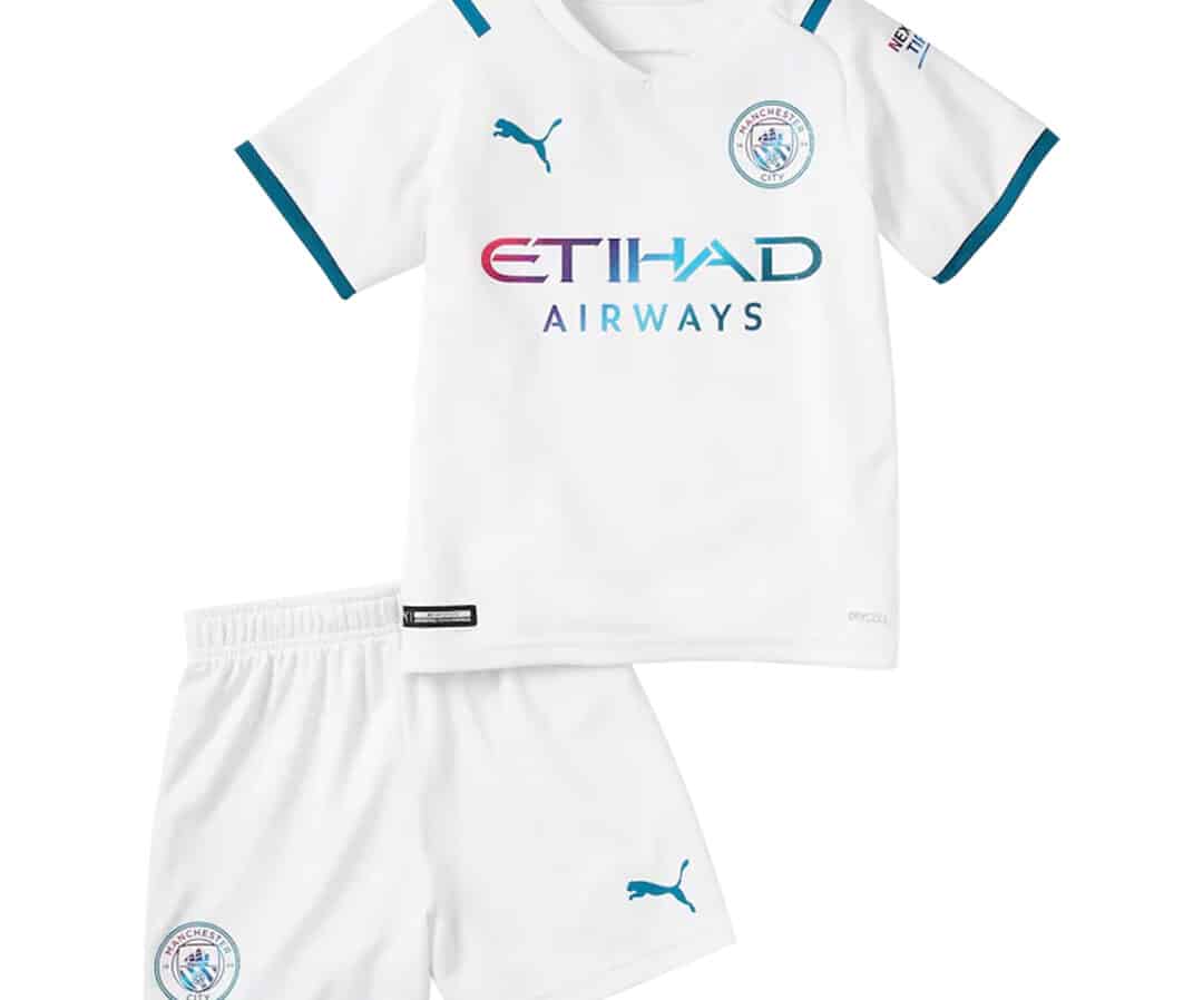PACK JUNIOR MANCHESTER CITY EXTERIEUR SAISON 2021-2022