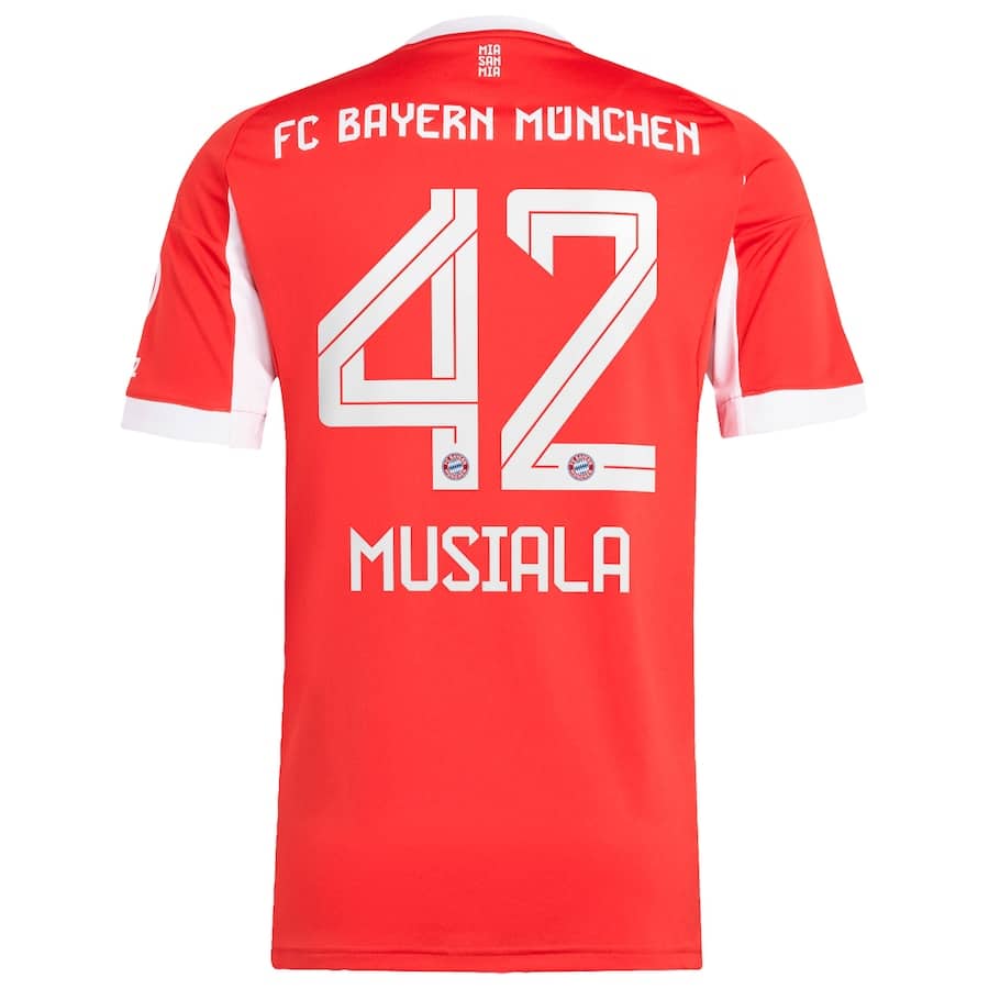 MAILLOT BAYERN MUNICH DOMICILE MUSSALIA 2025-2026