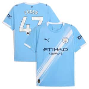 MAILLOT MANCHESTER CITY DOMICILE FODEN 2025-2026