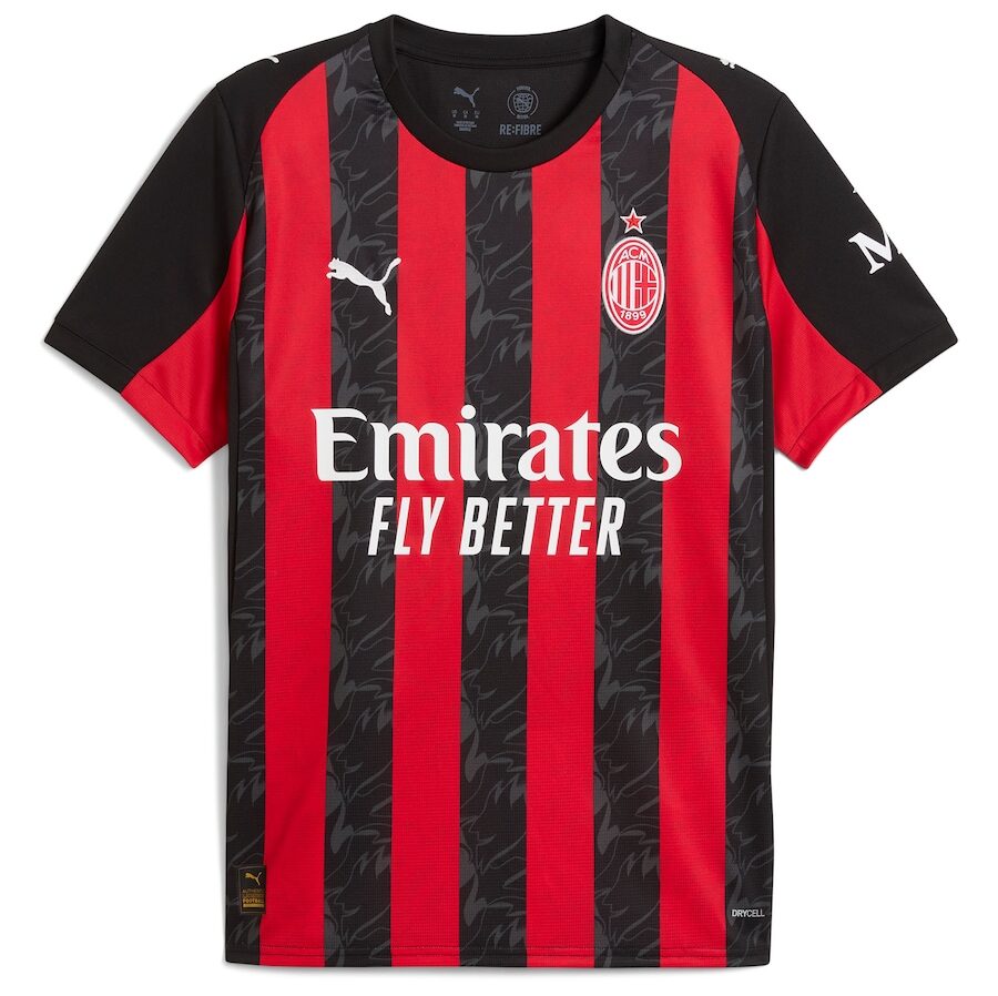MAILLOT MILAN AC DOMICILE 2025-2026