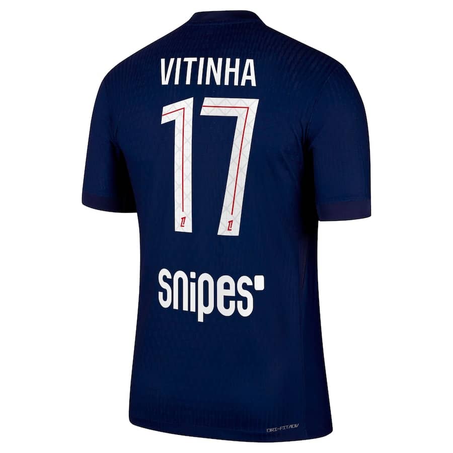 MAILLOT PSG DOMICILE VITINHA SAISON 2025-2026