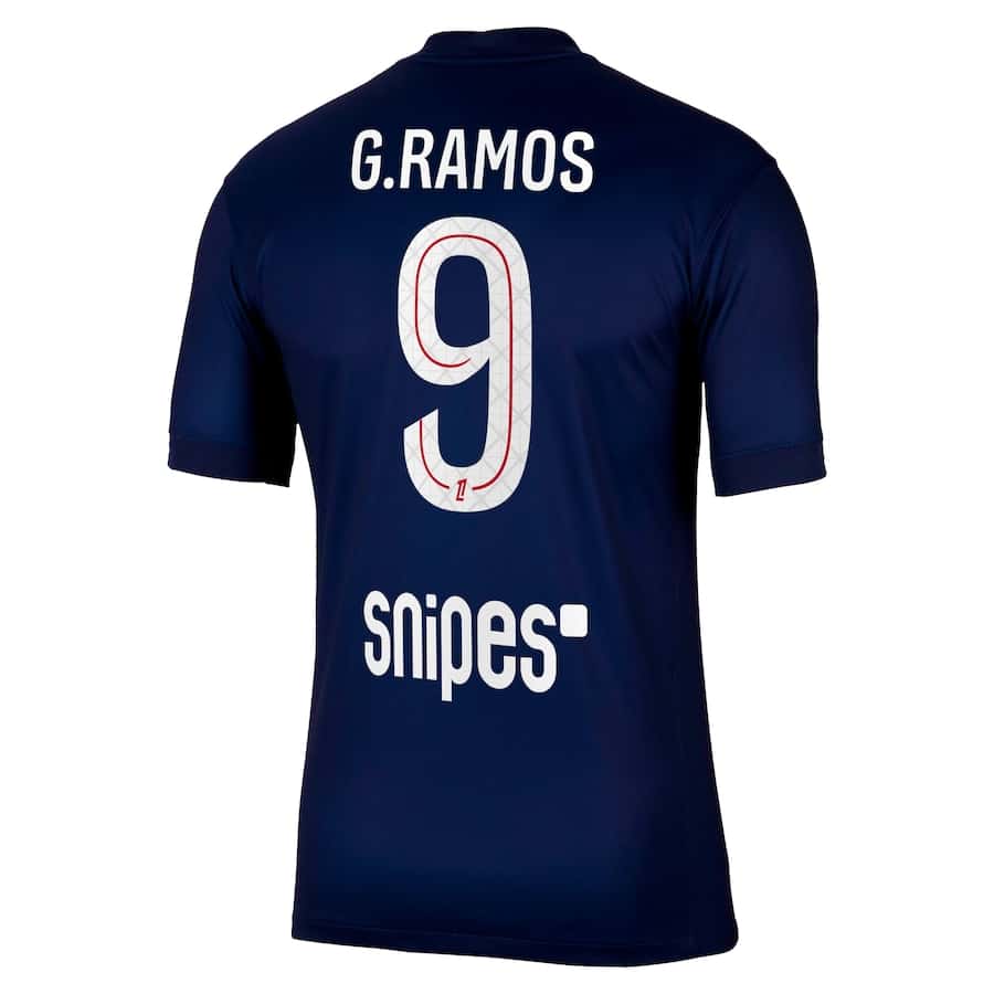 MAILLOT PSG DOMICILE GONCALO RAMOS 2025-2026