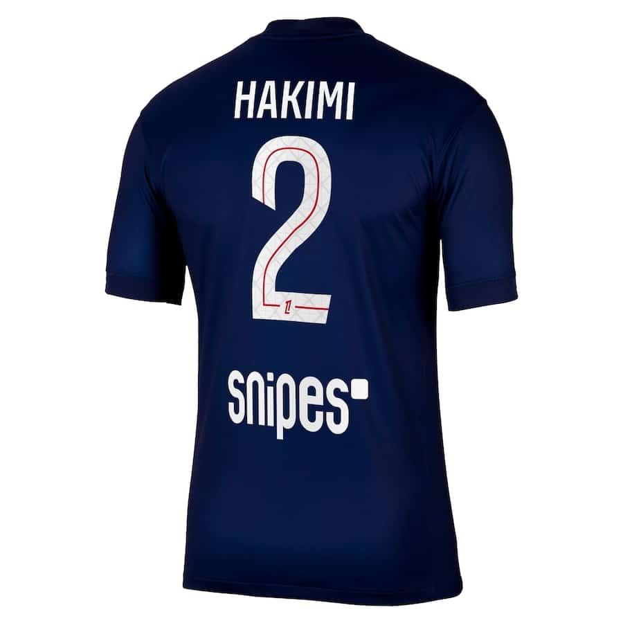 MAILLOT PSG DOMICILE HAKIMI 2025-2026