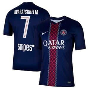 MAILLOT PSG DOMICILE KVARATSKHELIA SAISON 2025-2026