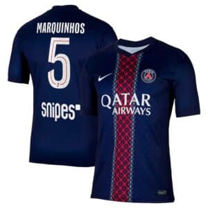 MAILLOT PSG DOMICILE MARQUINHOS SAISON 2025-2026