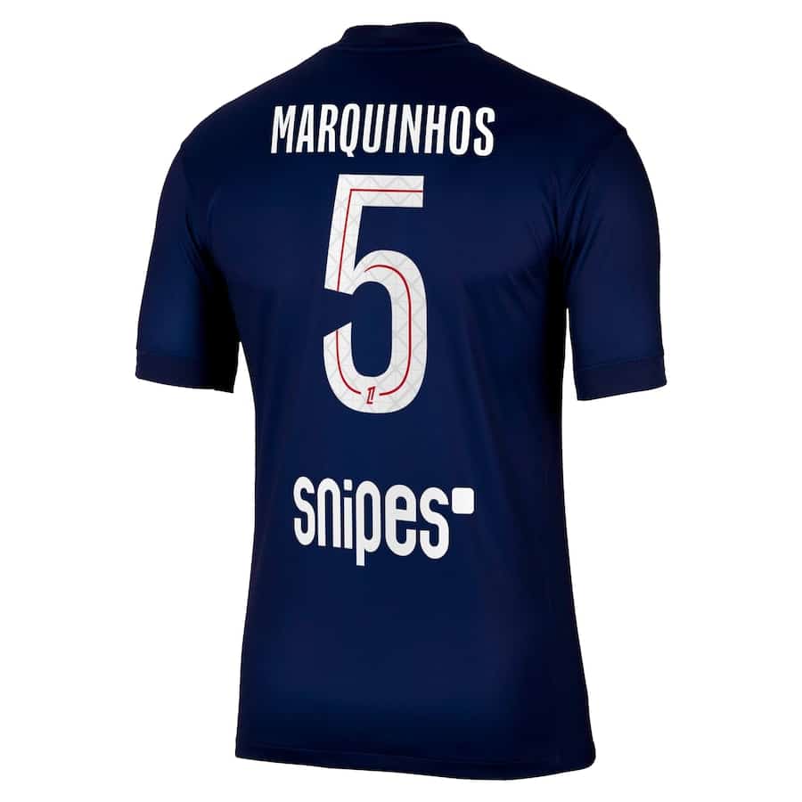 MAILLOT PSG DOMICILE MARQUINHOS SAISON 2025-2026
