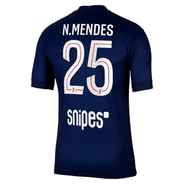 MAILLOT PSG DOMICILE NUNO MENDES 2025-2026