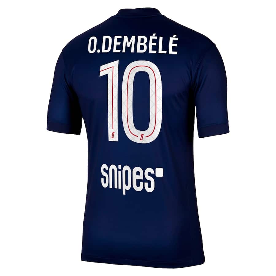 MAILLOT PSG DOMICILE DEMBELE 2025-2026