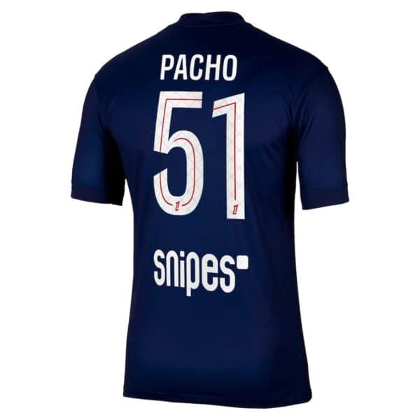MAILLOT PSG DOMICILE PACHO 2025-2026
