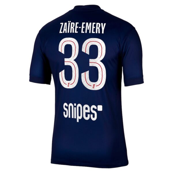 MAILLOT PSG DOMICILE ZAIRE-EMERY 2025-2026