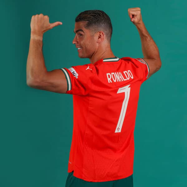 MAILLOT PORTUGAL DOMICILE RONALDO 2025-2026